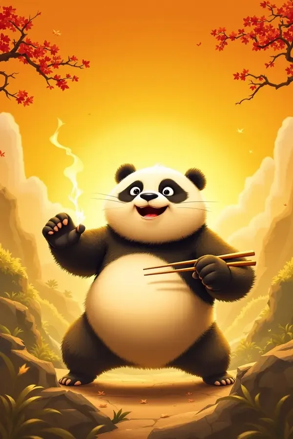 功夫熊猫 喜剧电影封面