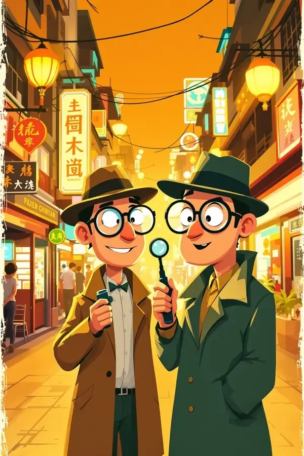 唐人街探案 喜剧电影封面